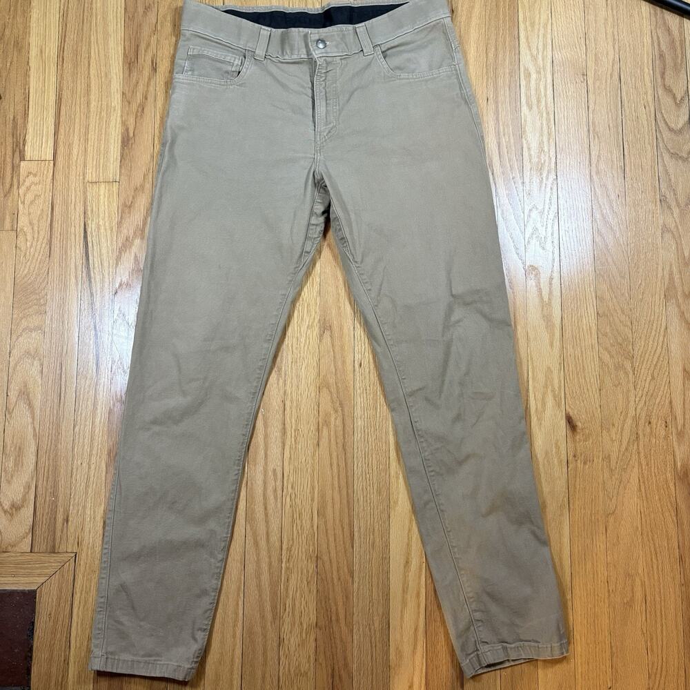 Origin Pants Mens Size 36x34 Khaki Standard Straight Chino Made In USA Casual